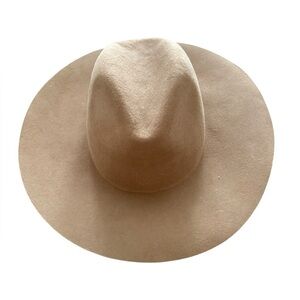 Chic Beige Women's Fedora Hat